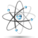 imagem logo portalfisica representando um átomo